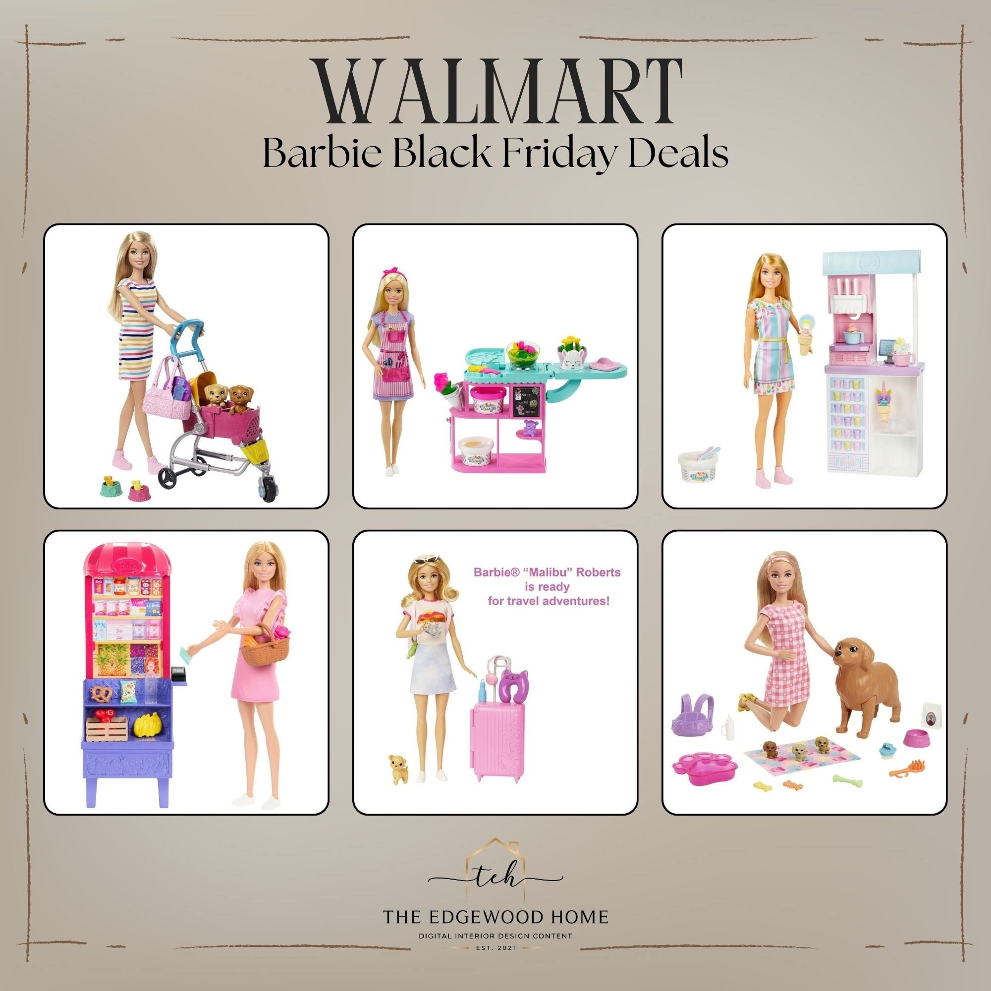 Walmart Black Friday Deal for the Barbie Lover 

#LTKHoliday #LTKGiftGuide #LTKKids