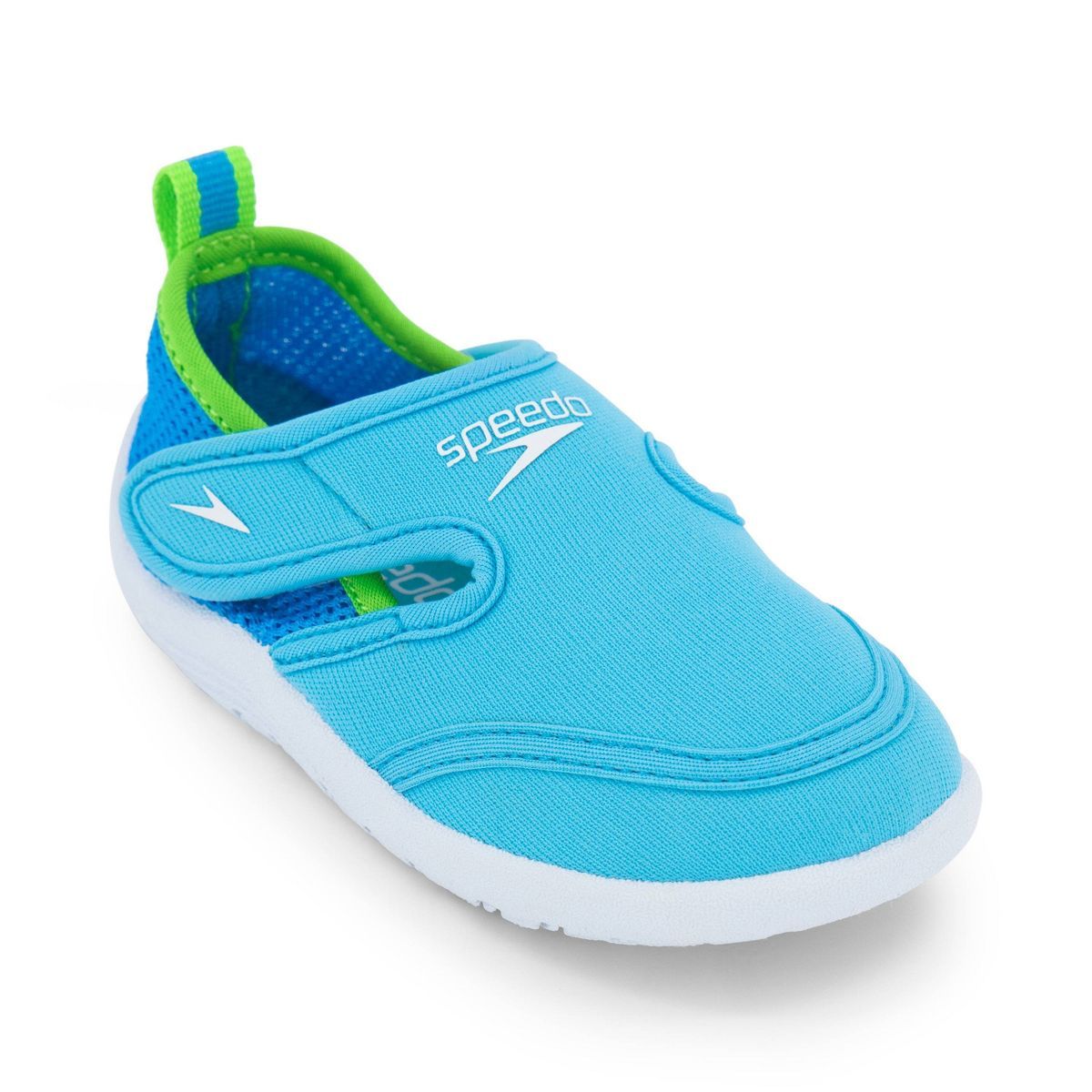 Speedo Toddler Hybrid Water Shoes - Blue/Turquoise 7-8 | Target