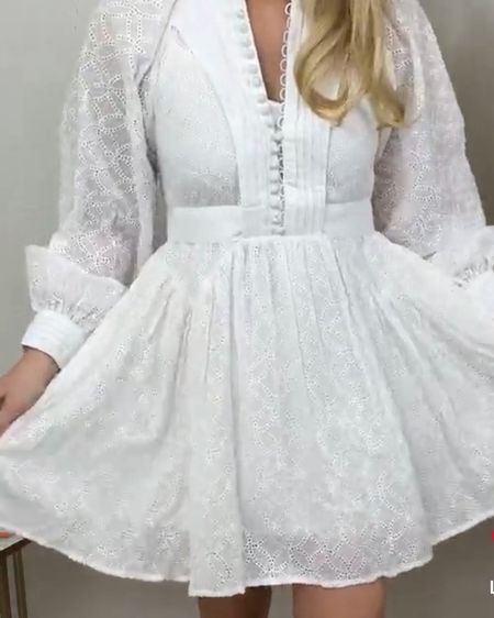 Amazon dress
Zimmermann dupe
White Dress
Summer dress
Summer outfit
Amazon fashion 
Amazon finds
#ltkunder100
#ltkunder50
#LTKSeasonal #LTKU