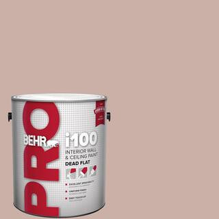 BEHR PRO 1 gal. #HDC-CT-07A Vintage Tea Rose Dead Flat Interior Paint-PR10501 - The Home Depot | The Home Depot