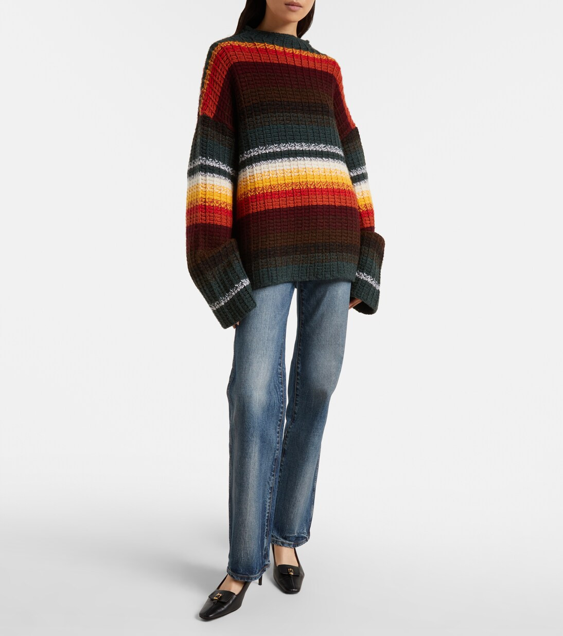 High-Rise Straight Jeans Danielle | Mytheresa (DACH)