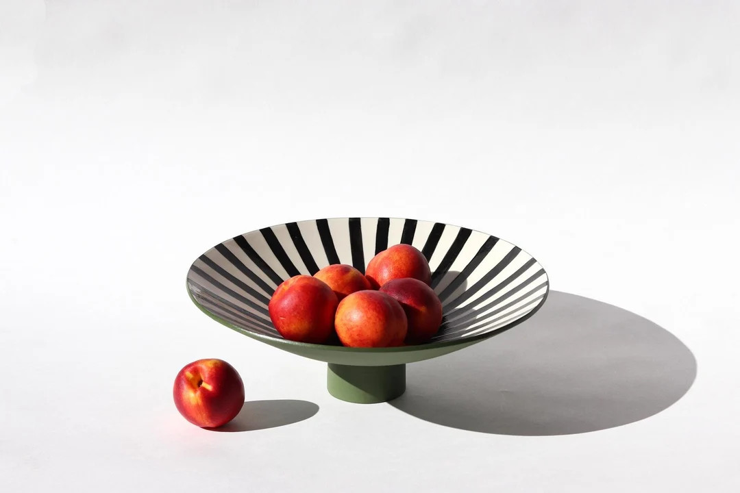 Burst Pedestal Bowl - Kelp - Etsy | Etsy (US)