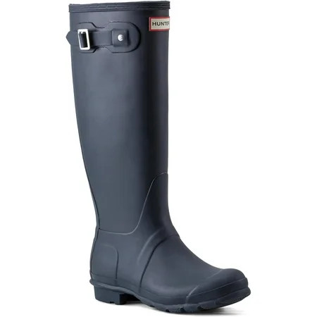 HUNTER W ORIGINAL TALL BOOT Rain Boots Navy | Walmart (US)