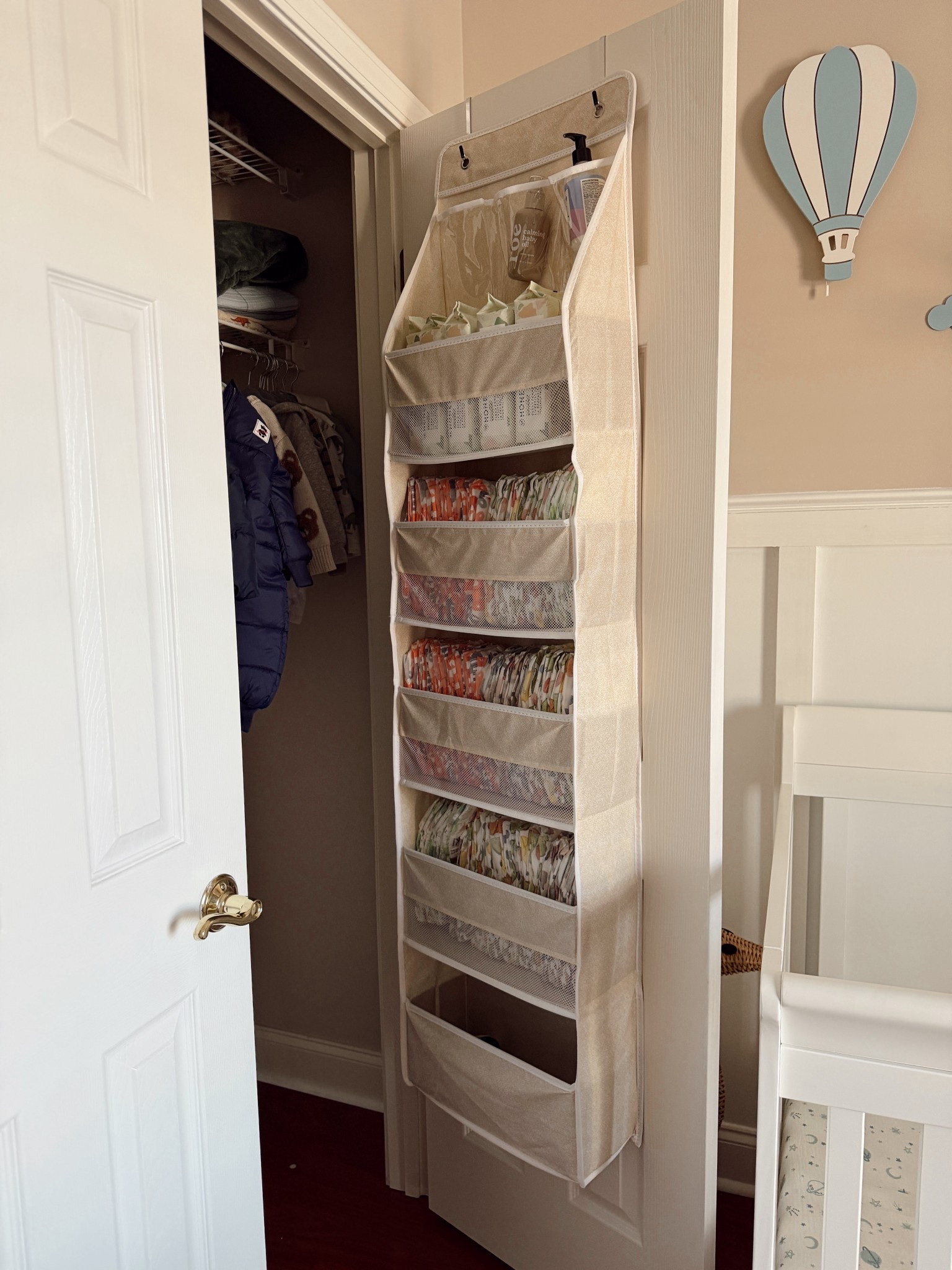 nursery closet organizer 