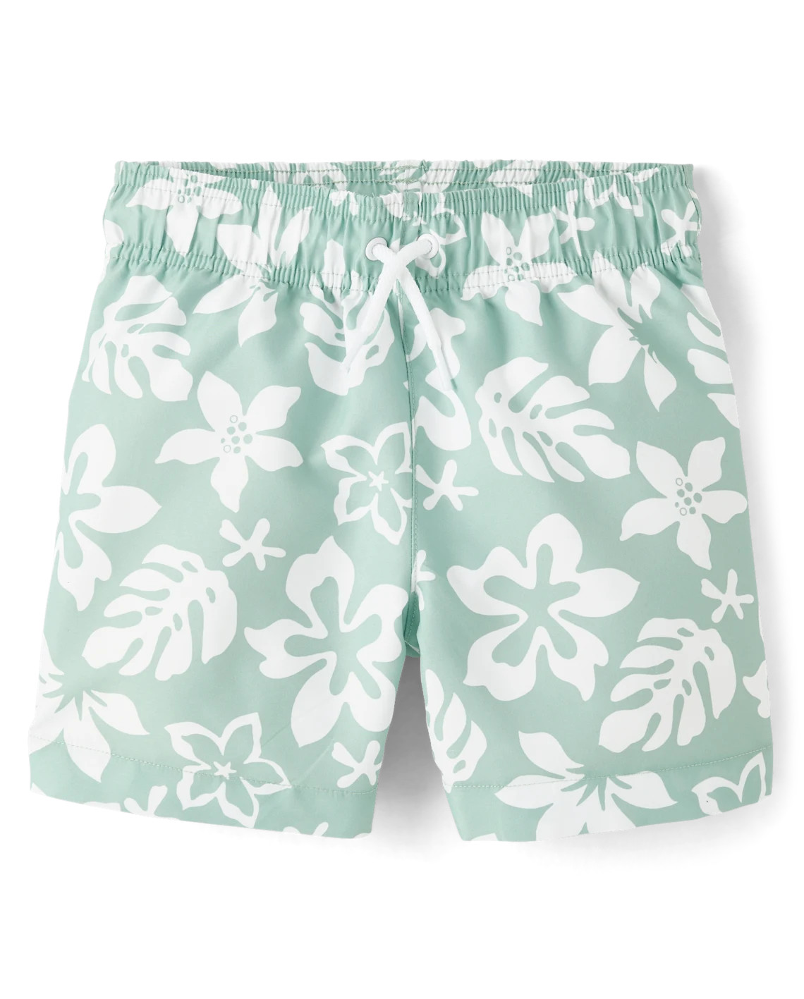 Boys Print Swim Trunks - green | The Children's Place