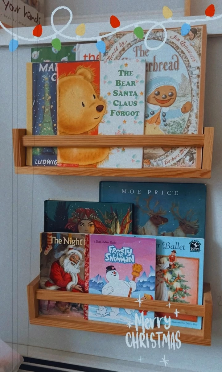 Updated the girls bookshelf in the playroom for Christmas 🎄📚🎅🏼🎁

#LTKHoliday #LTKSeasonal #LTKGiftGuide