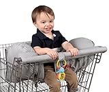 Leachco Prop 'R Shopper Shopping Cart Cover, Gray Pin Dot | Amazon (US)