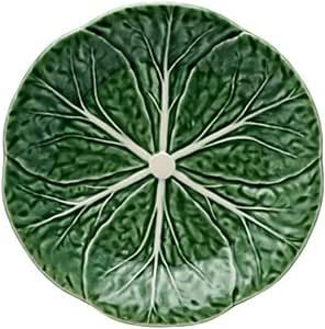 Bordallo Pinheiro Cabbage Dessert Plate, 7.5" | Amazon (US)