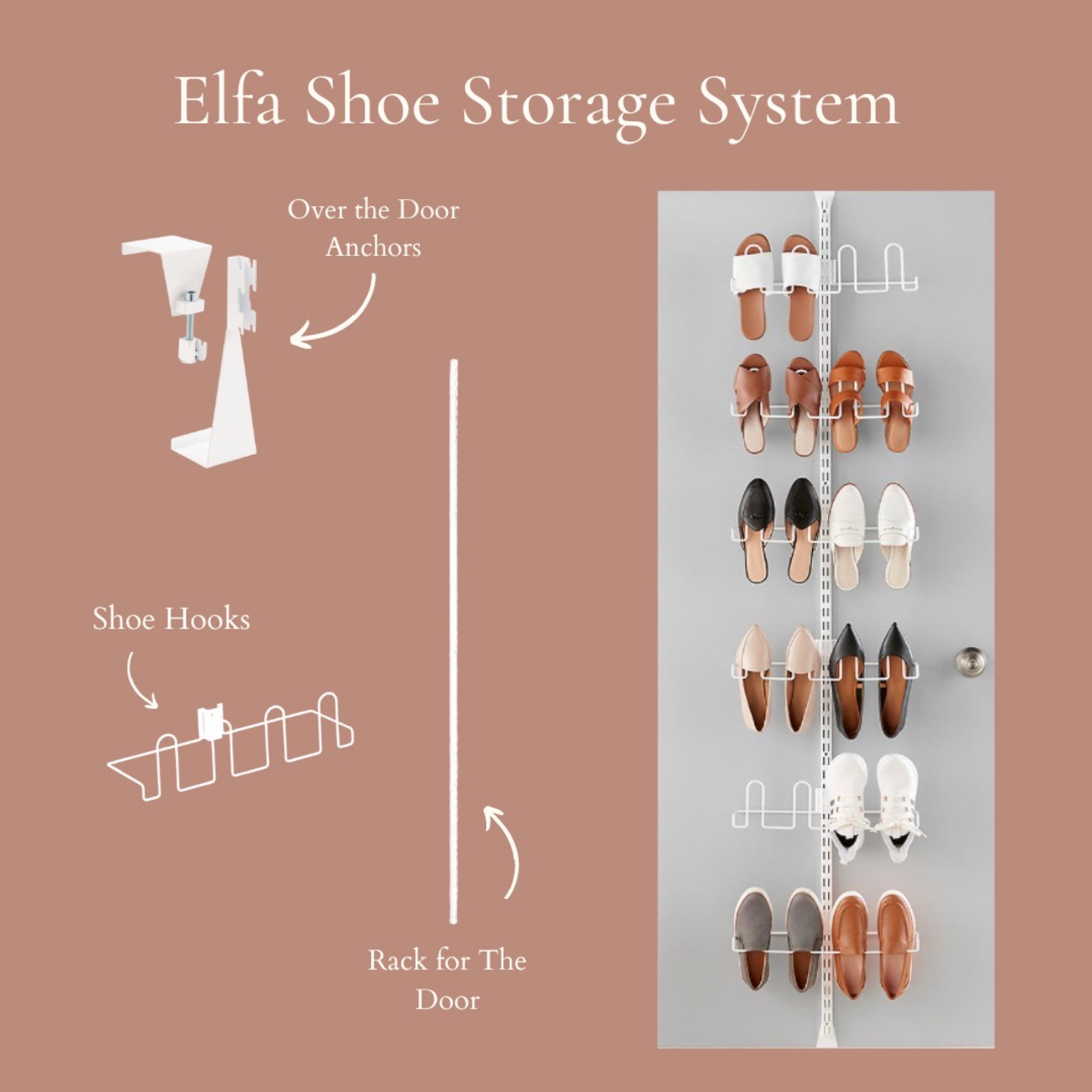 OVER THE DOOR SHOE ORGANIZER

#LTKhome