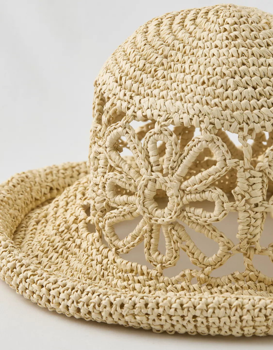 Aerie Flower Straw Hat | American Eagle Outfitters (US & CA)