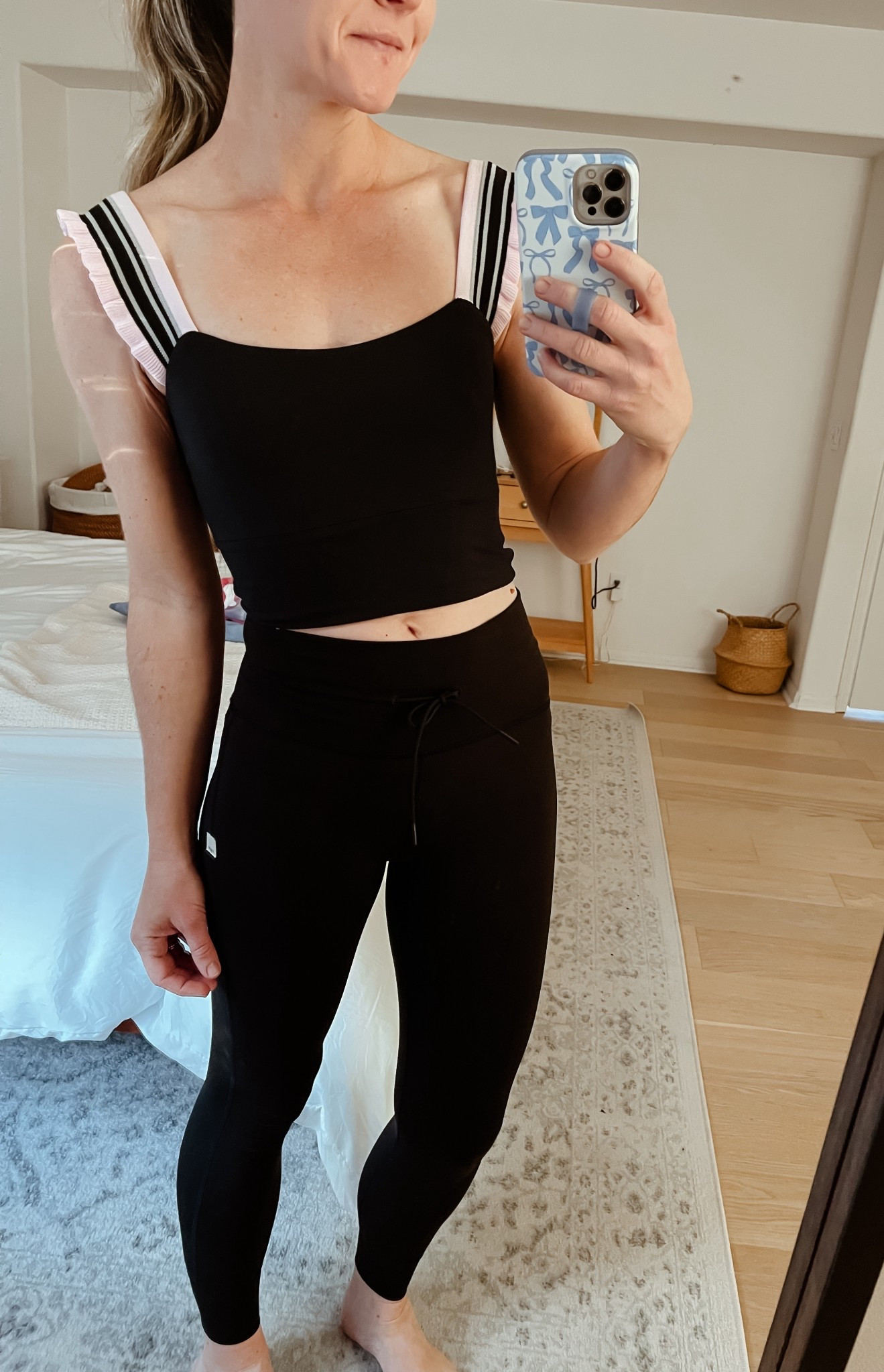 My favorite workout tank jsut launched in two new colorways. Fits TTS, wearing a small. 

#LTKActive #LTKmomlife