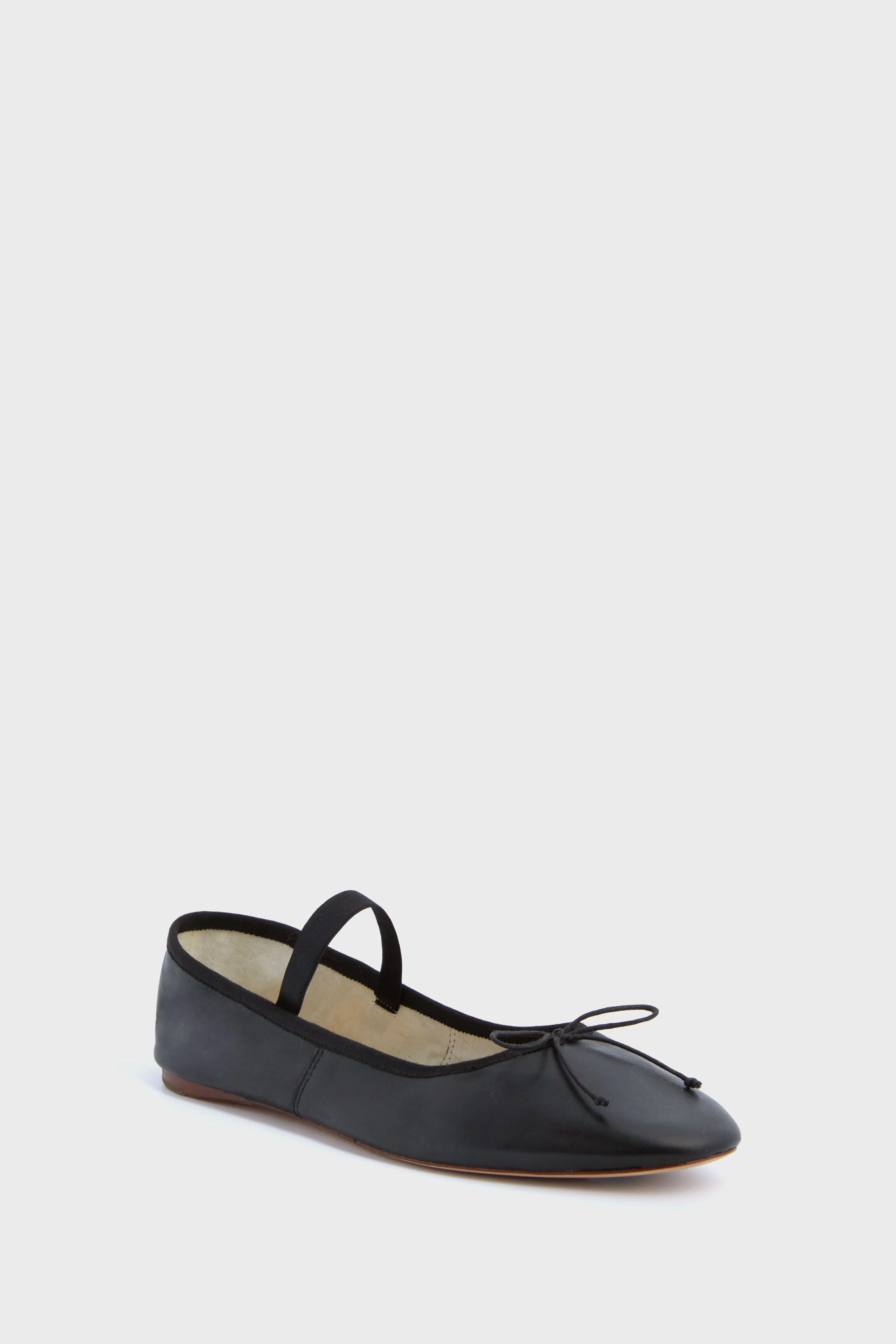 Black Leonie Soft Ballet Flats | Tuckernuck (US)