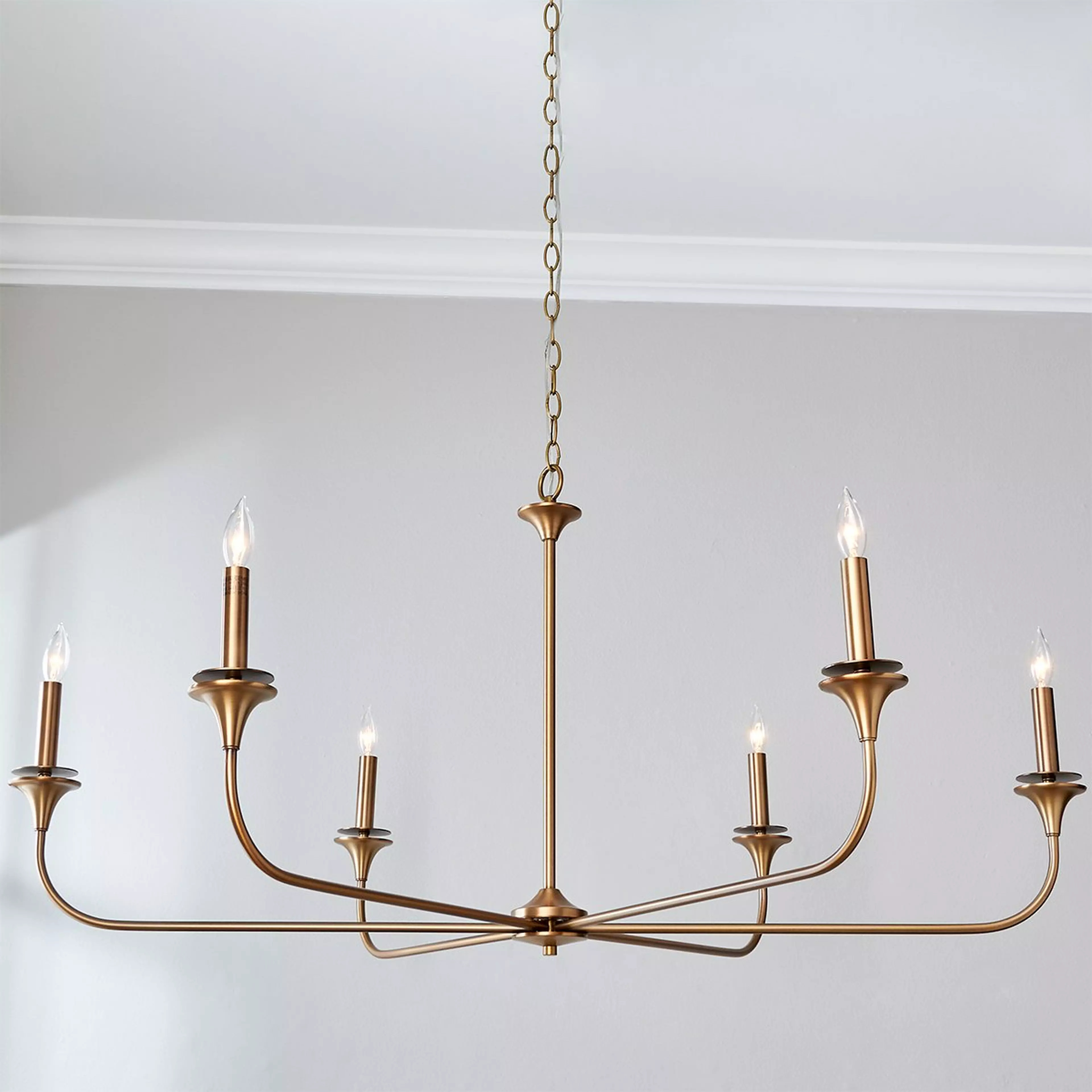 Mayhue Chandelier - 6 Light | Shades of Light