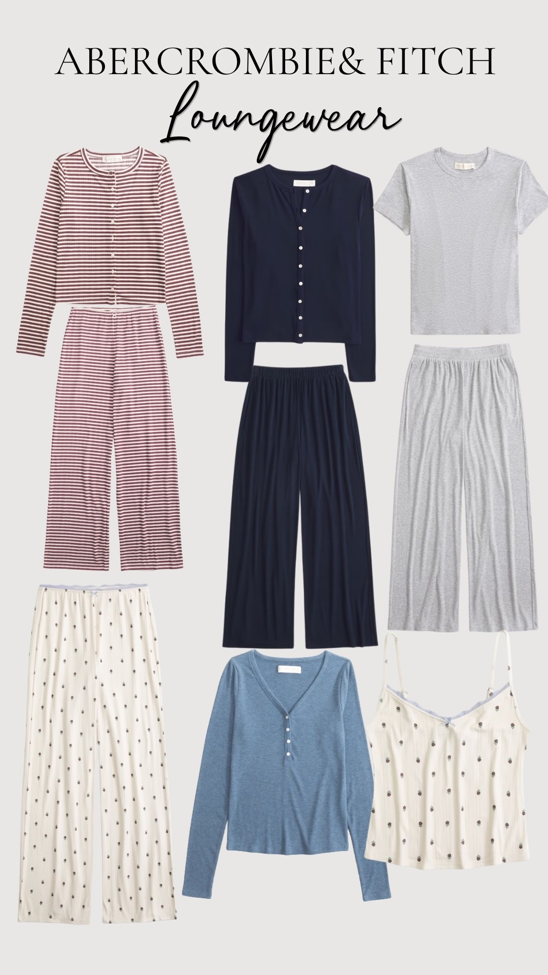 Abercrombie lounge wear

#LTKgrwm #LTKootd #LTKdayinmylife