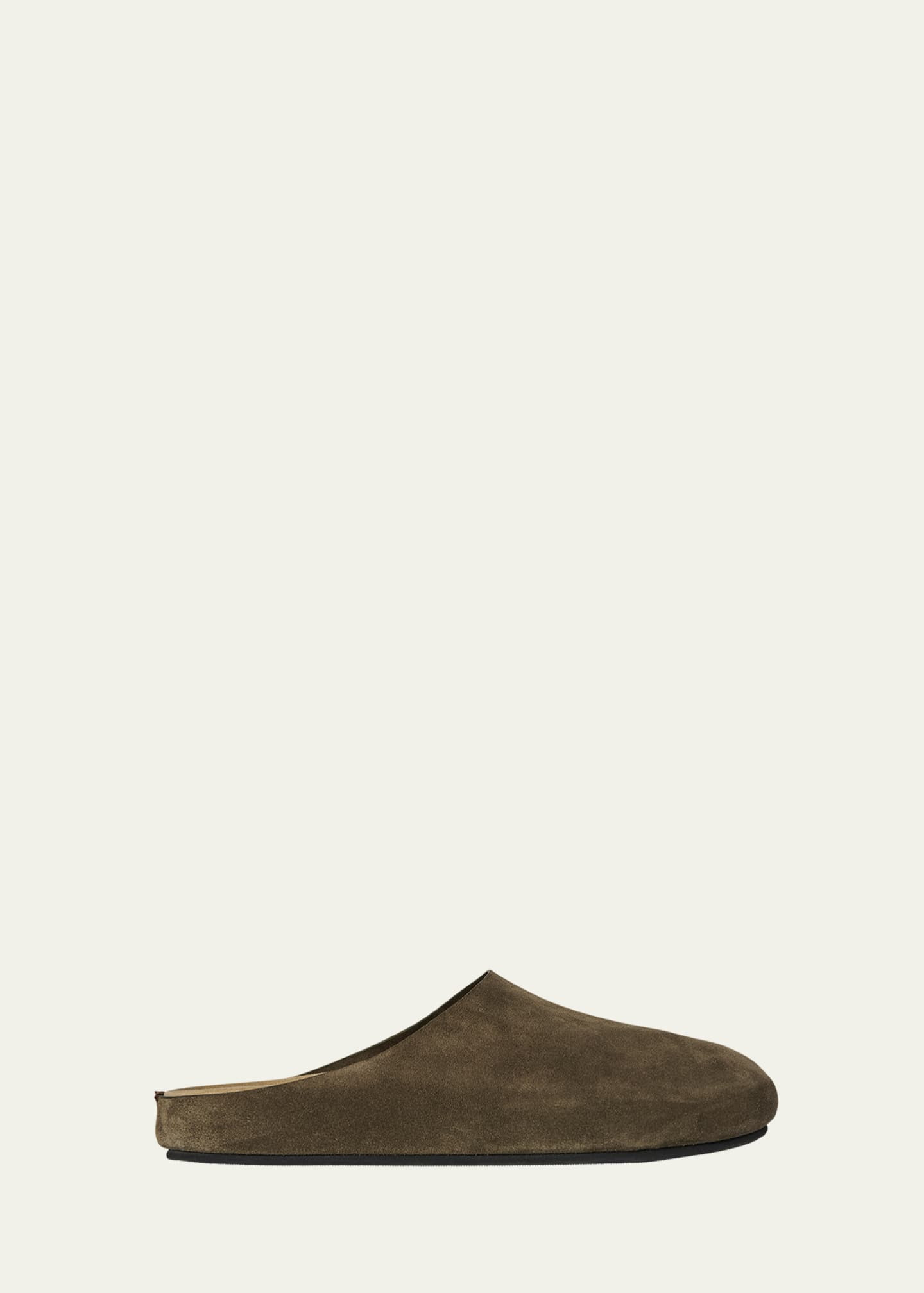 THE ROW Hugo Suede Easy Mules | Bergdorf Goodman
