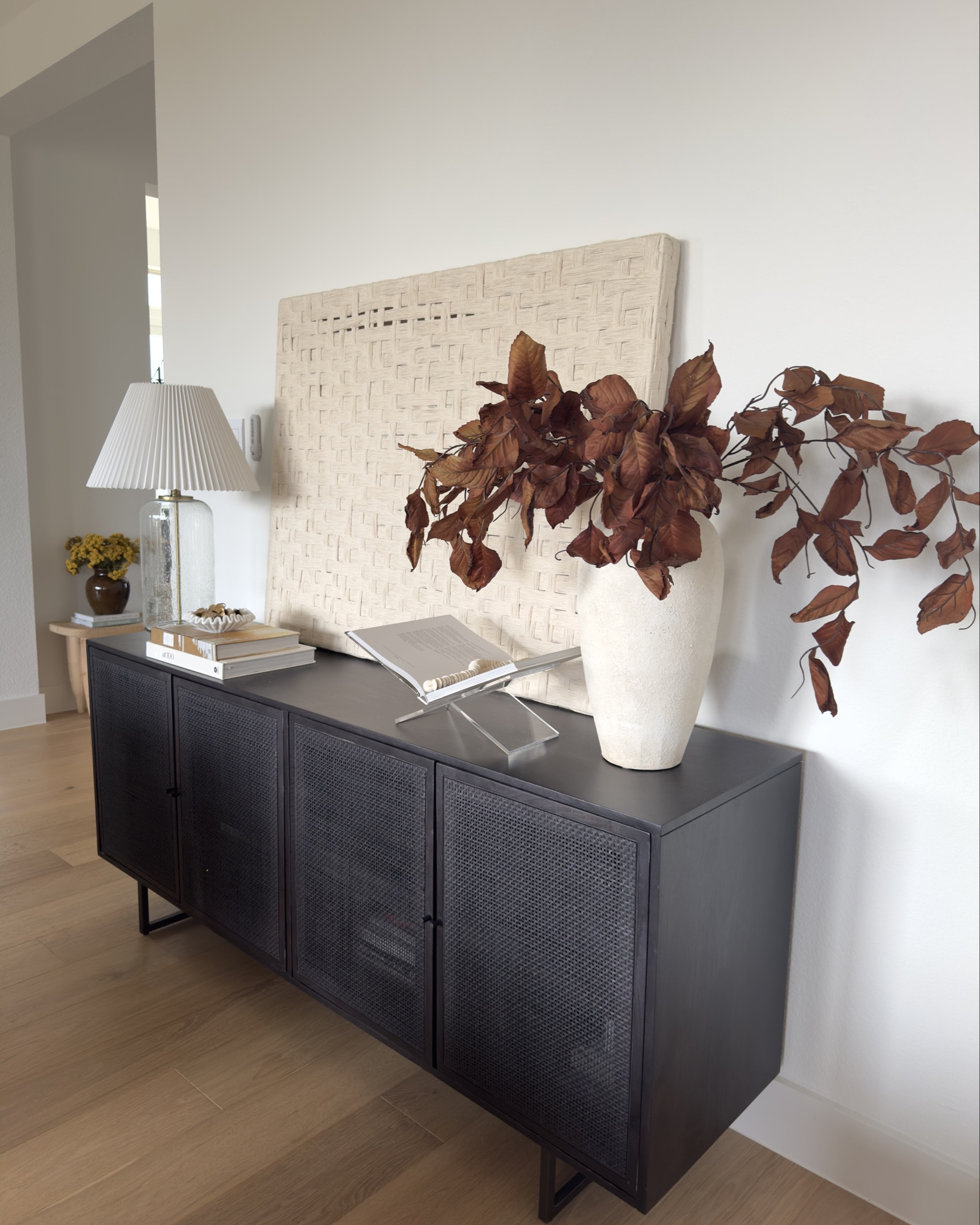 This media cabinet is even better in person — sleek, modern, and holds SO much. Love the mesh doors for airflow, adjustable shelving for electronics or storage, and the elevated legs that make it feel light instead of bulky. It’s a 4.8⭐️ bestseller with over 90 reviews and it’s currently on sale, which almost never happens. Perfect as a TV console, dining room storage, or entryway credenza.

modern media cabinet, black media console, mesh door media cabinet, storage cabinet with doors, living room storage furniture, tv stand with storage, credenza cabinet modern, entryway storage cabinet, dining room sideboard, affordable modern furniture, bestselling media cabinet, highly rated storage cabinet, media console on sale, home organization furniture, neutral home decor storage, LTK home finds, Pinterest home decor ideas, modern minimalist furniture, functional storage solutions

#LTKHome #LTKSaleAlert