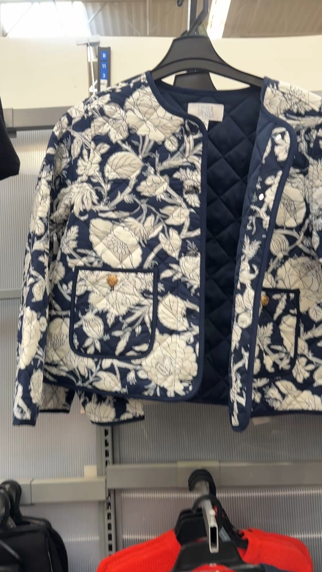 Quilted jacket at Walmart! Under $30