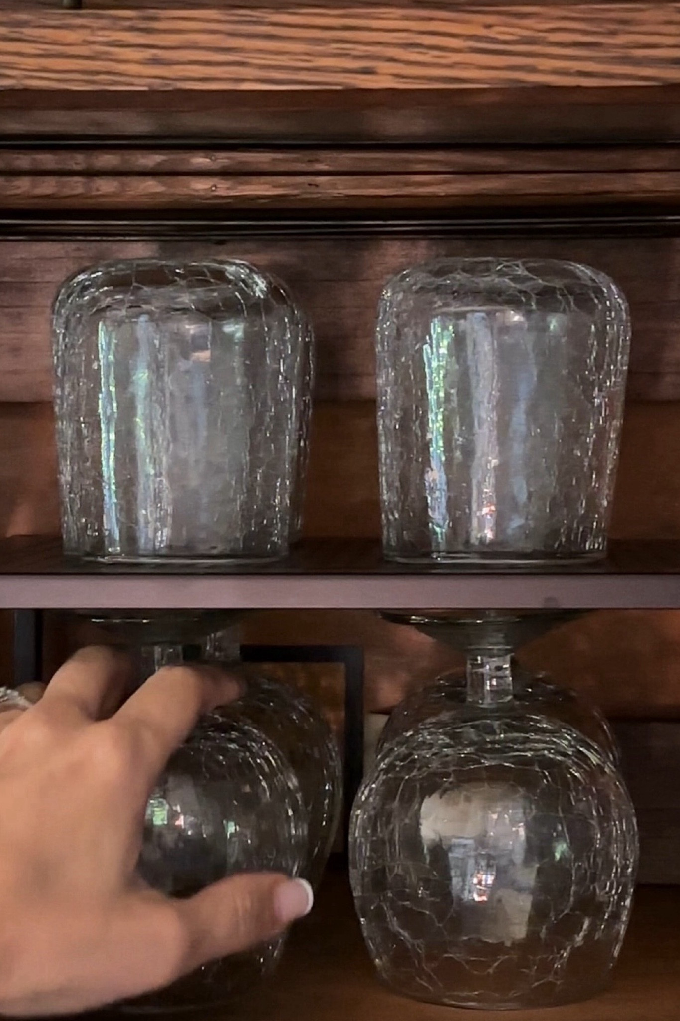 Pretty crackled glassware from Texxture home ❤️

#LTKHome #LTKStyleTip #LTKFindsUnder100