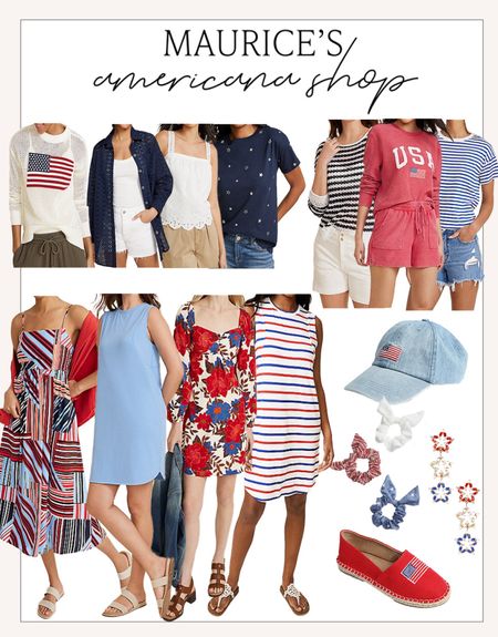 I love Maurice’s new Americana shop! So many cute summer finds! 

#americanashop

Red white and blue style. MDW style. Memorial Day weekend outfit. 

#LTKStyleTip #LTKFindsUnder100 #LTKSeasonal