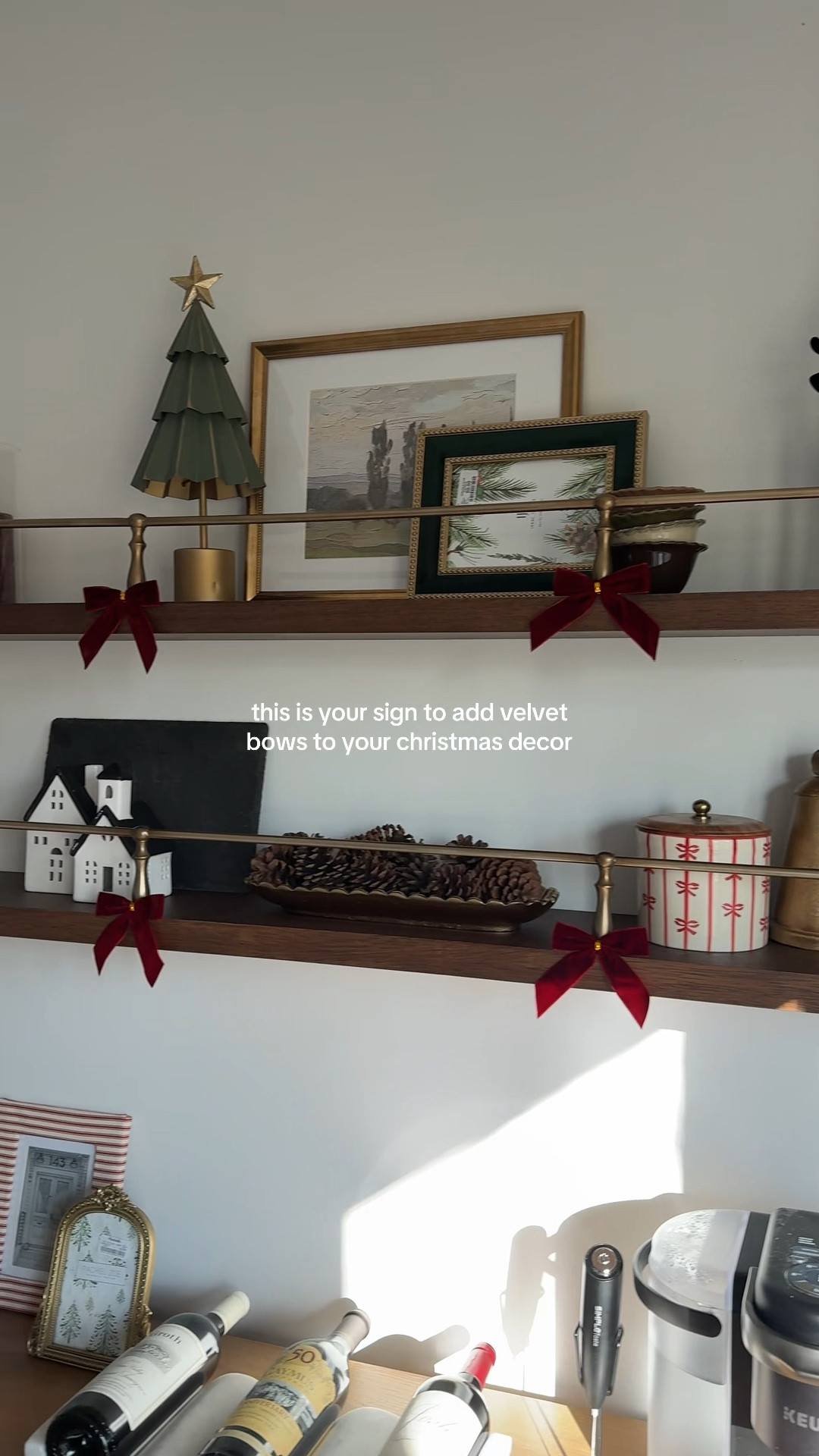 velvet bows to elevate my christmas decor! 

#LTKHome #LTKSeasonal #LTKHoliday