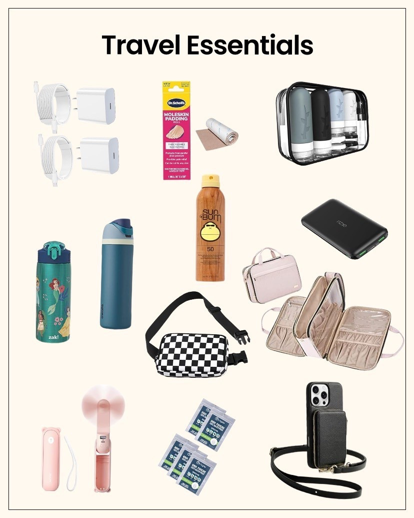 Travel Essentials (especially for Disney;) #travel #packing #amazonfinds #disney

#LTKTravel #LTKFamily