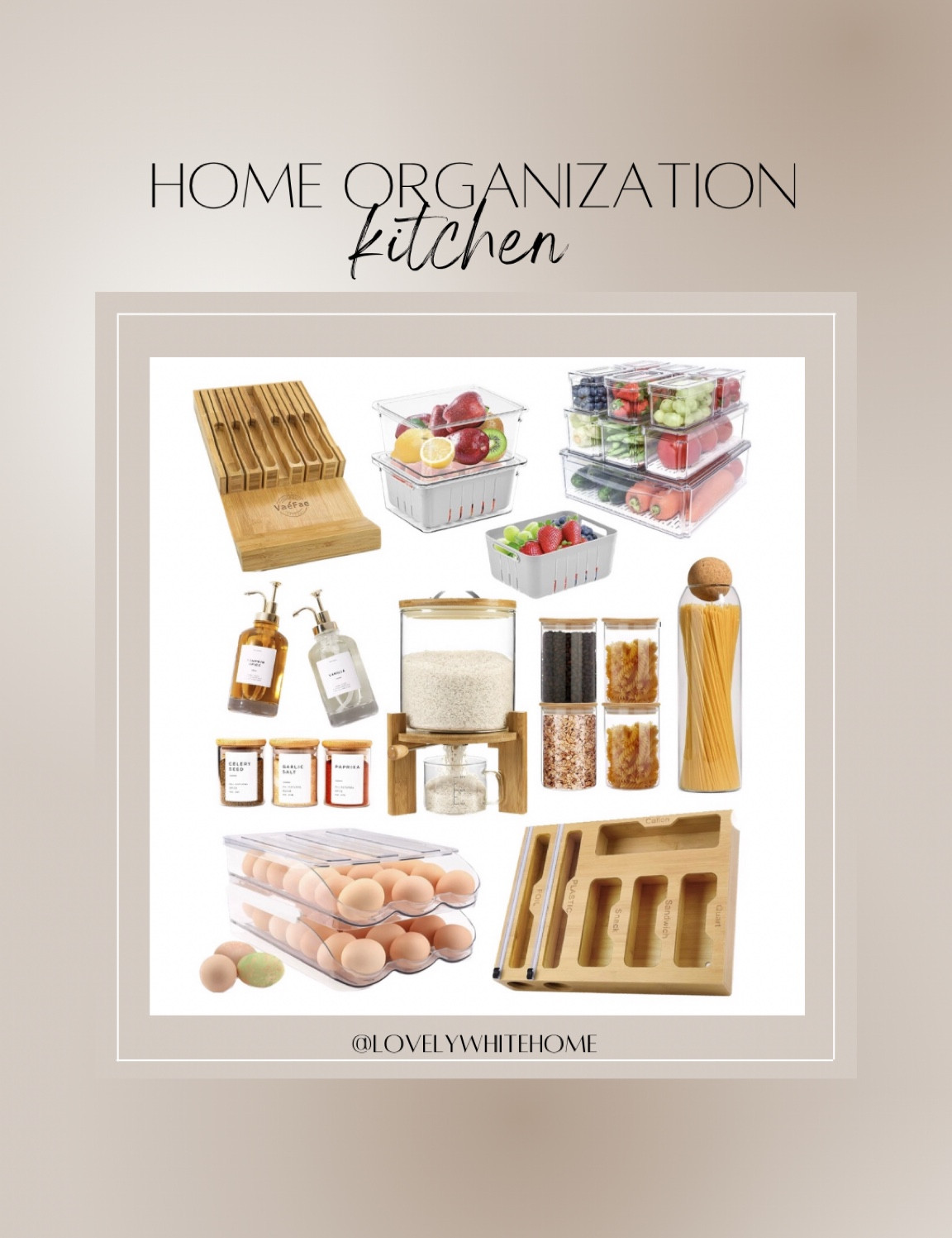 Kitchen organization ✨ 

#LTKsalealert #LTKhome #LTKunder50