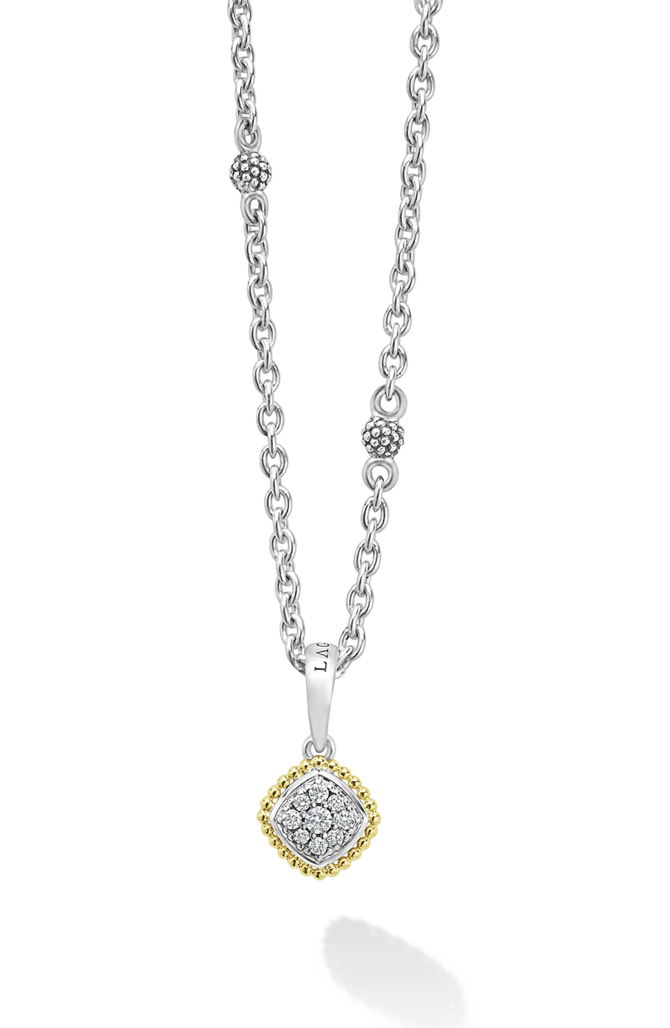 LAGOS Rittenhouse Diamond Pendant Necklace (Women) | Nordstrom | Nordstrom