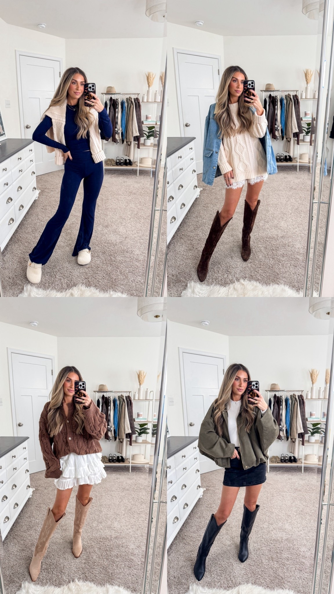Amazon spring outfits 🤍 all of these are perfect going into the new season where you still may need some layers! 

#LTKPetite #LTKSeasonal #LTKootd