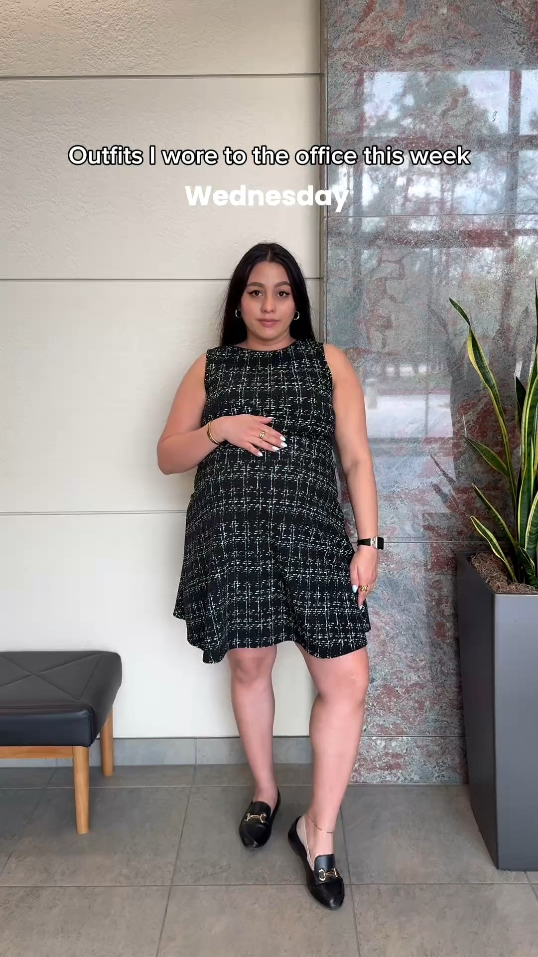 What I wore to the office this week, 8.5 months pregnant 🐣

•
•
•

Wednesday: dress @shein_us size L

Thursday: pants @shein_us size L

Friday: jeans @hm size L, top @reoria_official size L

•

#officewear #officeoutfits #outfitinspo #midsizefashion #ootd

Office outfits, outfits inspo, maternity fashion, ootd, office wear weekly, office outfits for pregnant woman. Outfits de oficina para mujeres embarazadas, ideas de outfits 7 meses de embarazo, realistic office outfits for pregnancy, affordable pregnancy outfits.