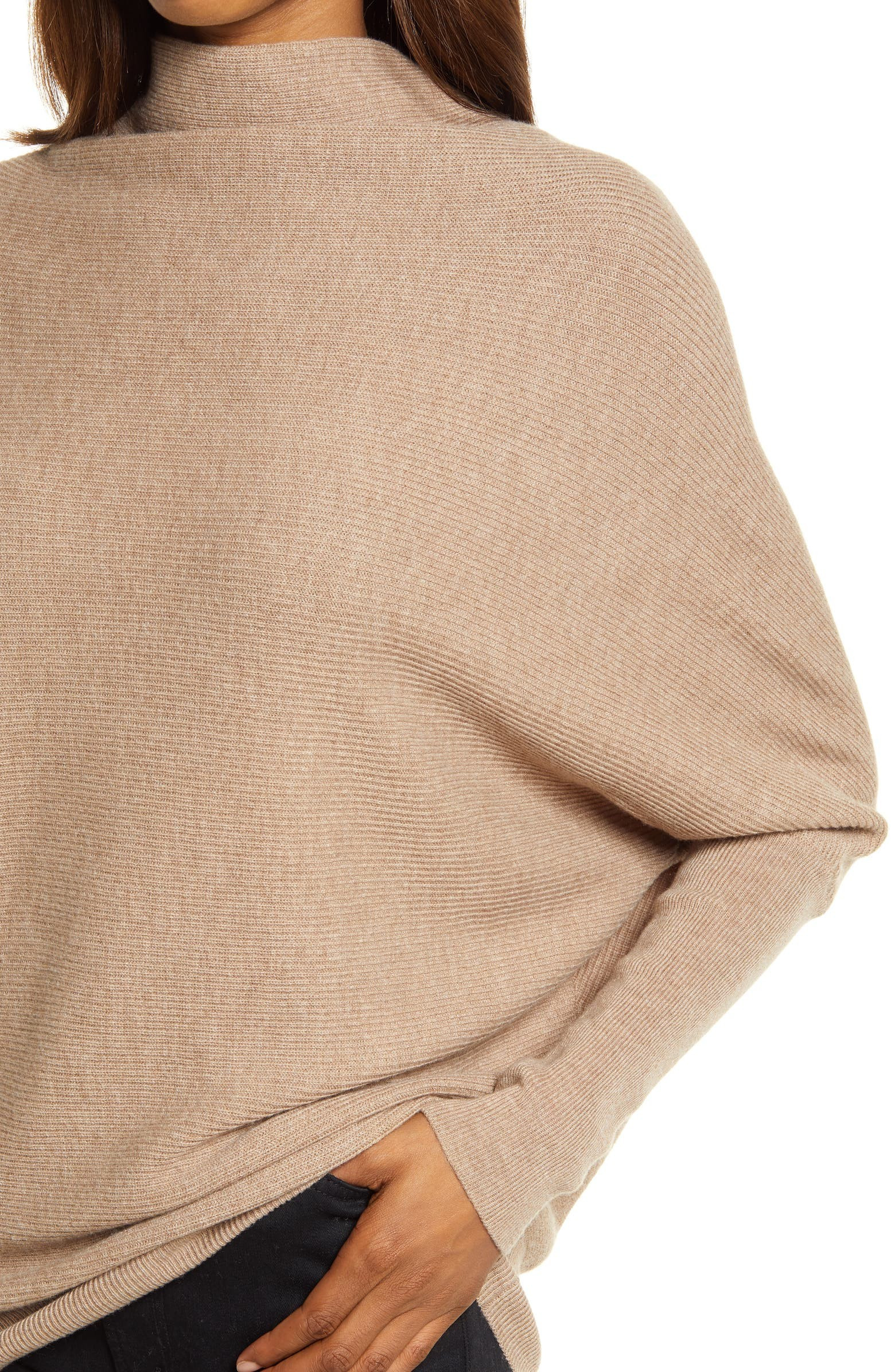 Ridley Funnel Neck Wool & Cashmere Sweater | Nordstrom
