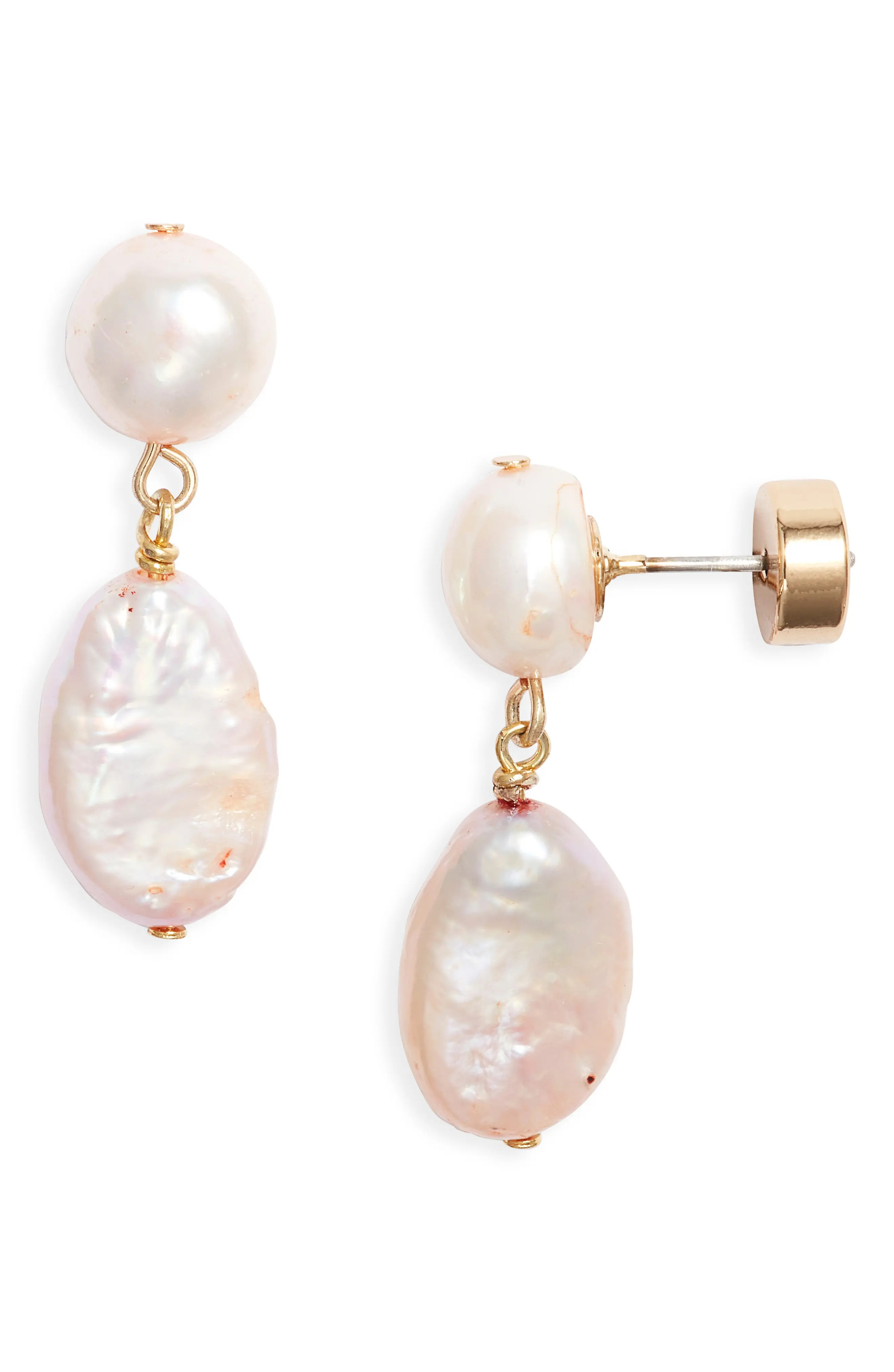 Nordstrom Demi Fine Freshwater Pearl Drop Earrings (Women) | Nordstrom | Nordstrom