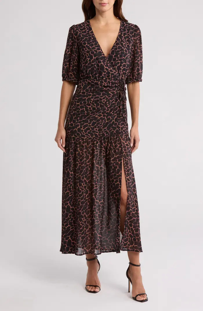 Ruched Maxi Dress | Nordstrom Rack