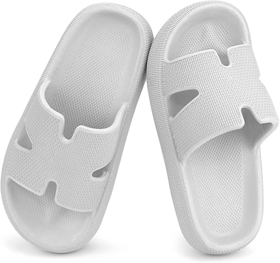 Cubufly Kids Cloud Slides Boys Girls Pillow Slippers Shower Slip on Slide Sandals | Amazon (US)
