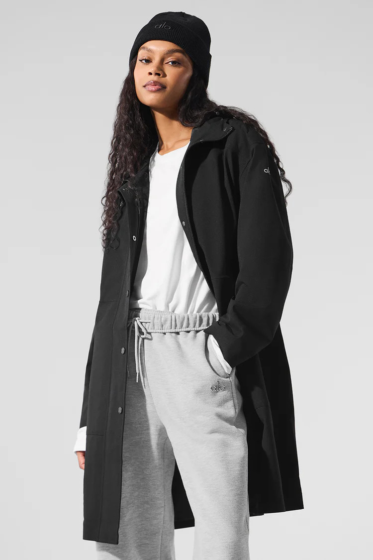 Rain Or Shine Long Coat | Alo Yoga (US)