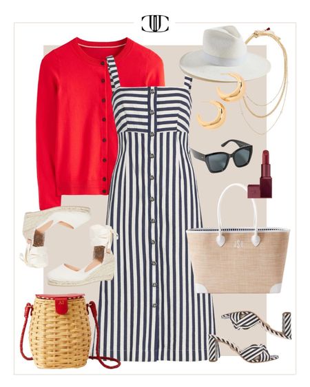 Here are a few ideas for what to wear on Memorial Day depending on what activities you have planned. 

dress, mid dress, cardigan, fedora, heels, espadrilles, sunglasses, Memorial Day, summer outfit, summer look

#LTKstyletip #LTKover40 #LTKshoecrush