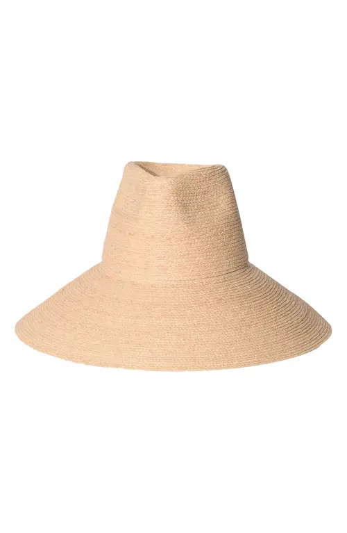 Janessa Leoné Tinsley Straw Bucket Hat in Natural at Nordstrom, Size Medium | Nordstrom