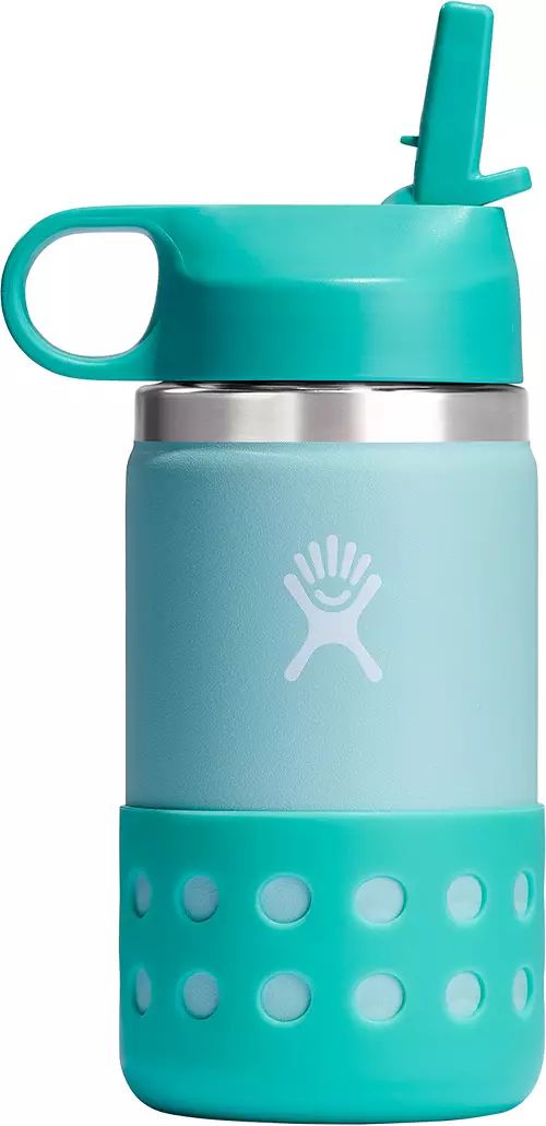Hydro Flask 12 oz. Kids' Wide Mouth Bottle with Straw Lid and Boot | Dick's Sporting Goods