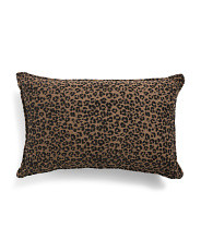 Made In India 14x22 Cheetah Chenille Cozy Lumbar Pillow | Home | Marshalls | Marshalls