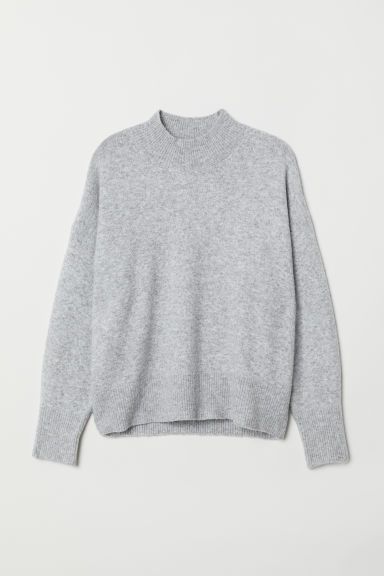 H & M - H & M+ Fine-knit Sweater - Gray | H&M (US + CA)