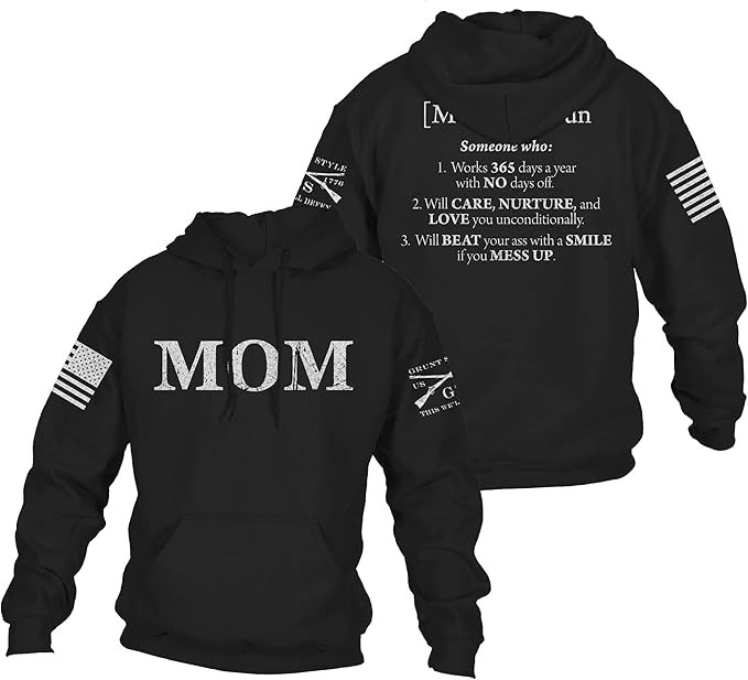 Grunt Style Mom Defined Hoodie | Amazon (US)