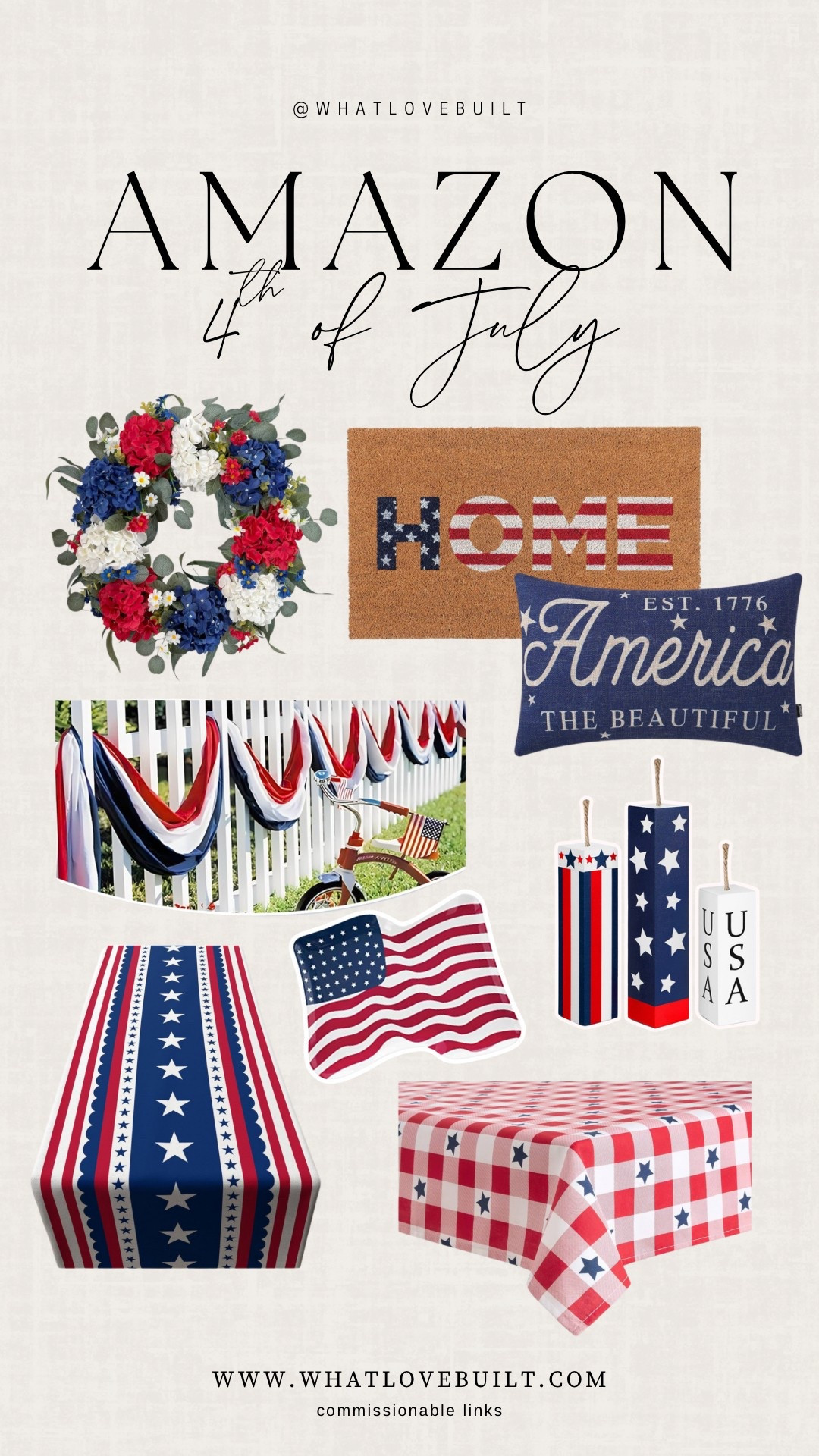 Amazon 4th of July Outdoor, Parties & Decor 🇺🇸

#4thofjuly #americana #usa #july #holiday #summer #outdoor #party #frontporch #porch

#LTKSeasonal #LTKSummerEdit #LTKParties