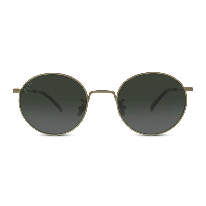 DAISY - ANTIQUE GOLD + GREEN + POLARIZED | DIFF Eyewear