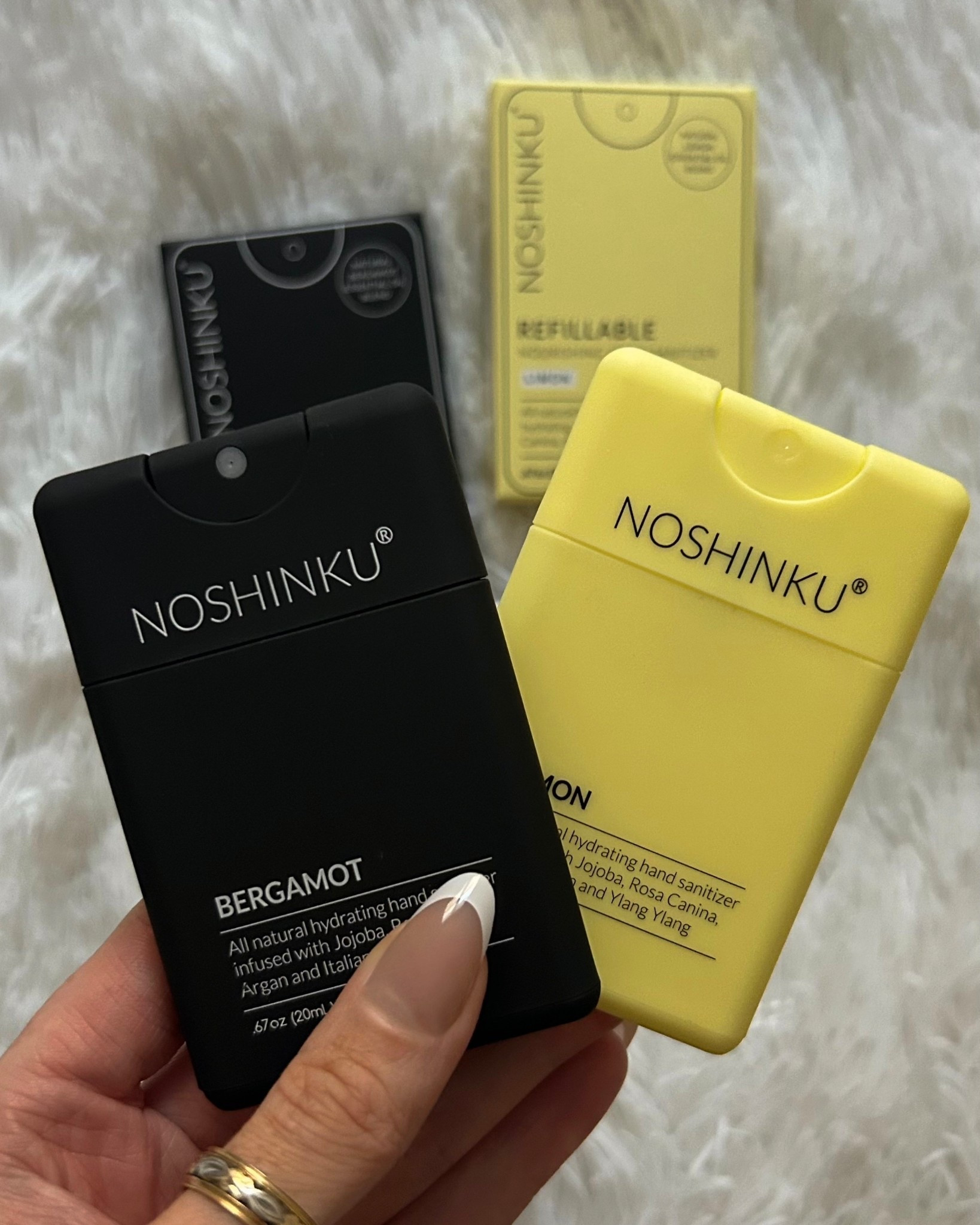 the most aesthetic hand sanitizers @noshinku 🍋

#LTKTravel #LTKFindsUnder50 #LTKHome