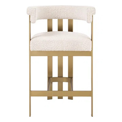 Clubhouse Upholstered Counter Stool | Wayfair North America