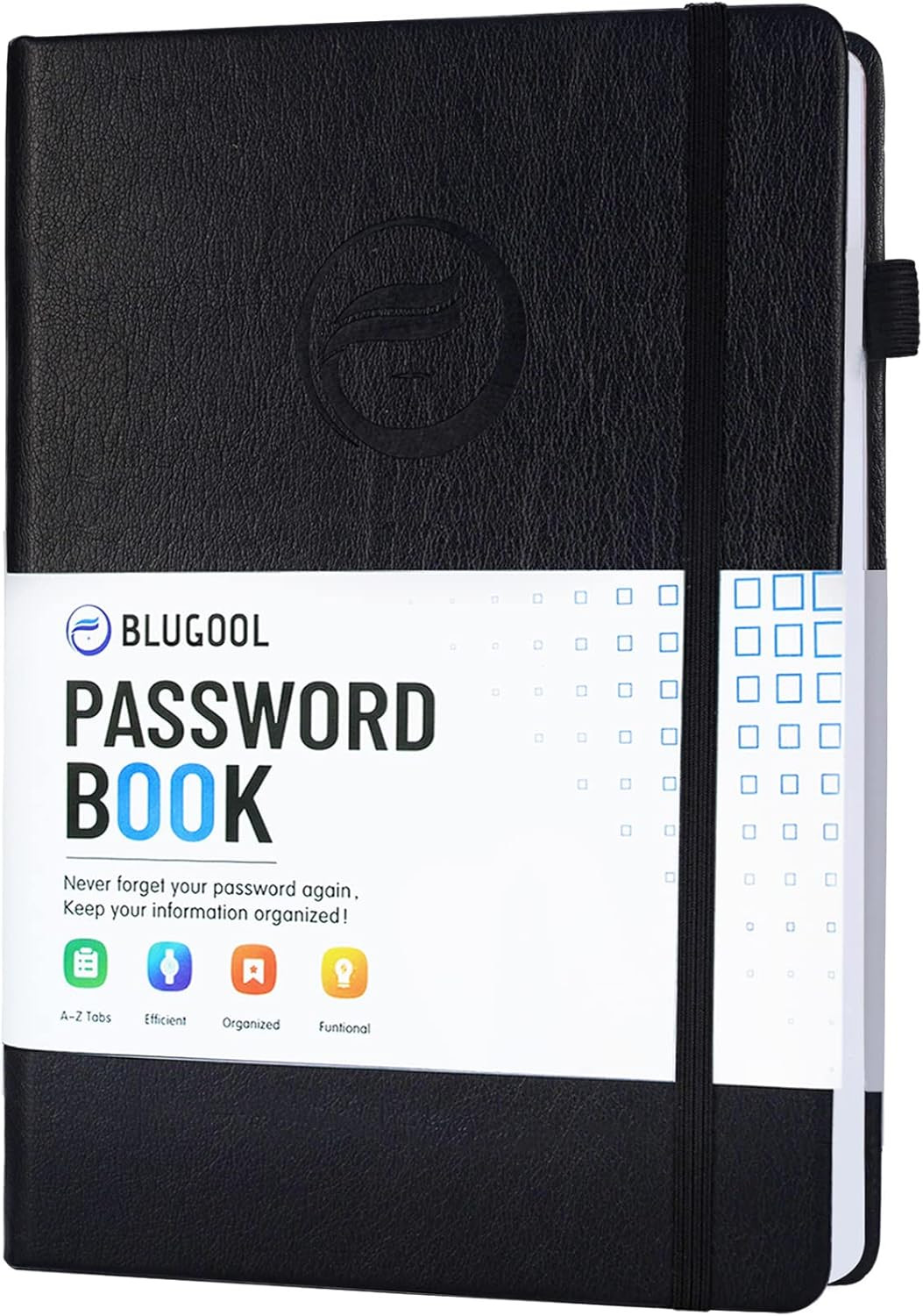 Password Book with Alphabetical Tabs, Hardcover Password Keeper, Password Notebook Organizer for ... | Amazon (US)
