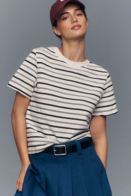 English Factory Stripe T-Shirt | Anthropologie (US)