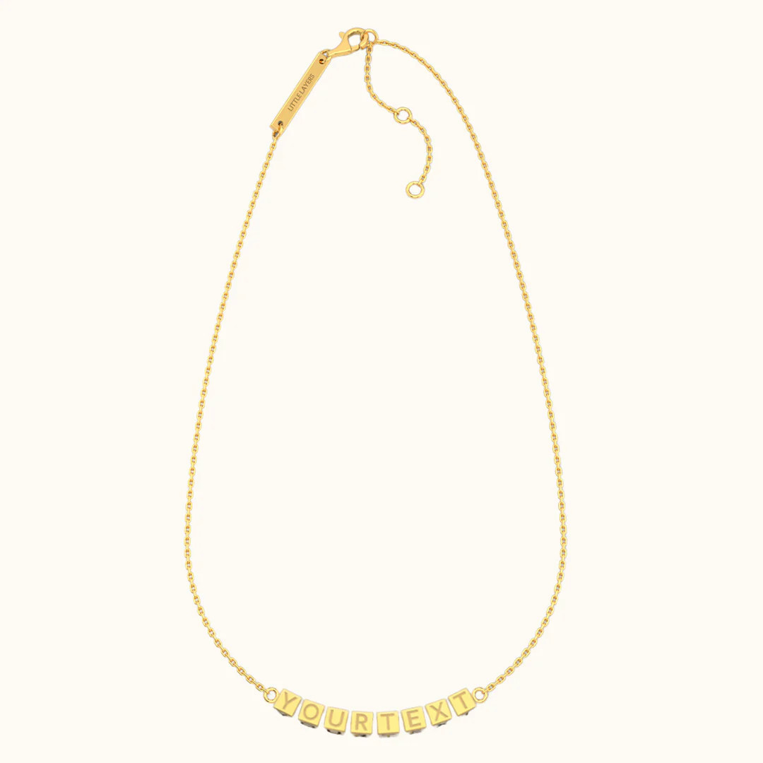 Custom Little Layers Necklace | Little Words Project