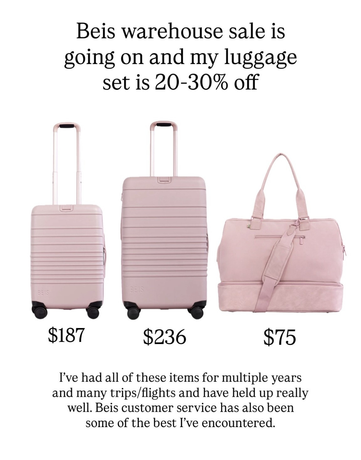 If Beis luggage has no fans I’m dead  

#LTKFestival #LTKTravel #LTKSaleAlert