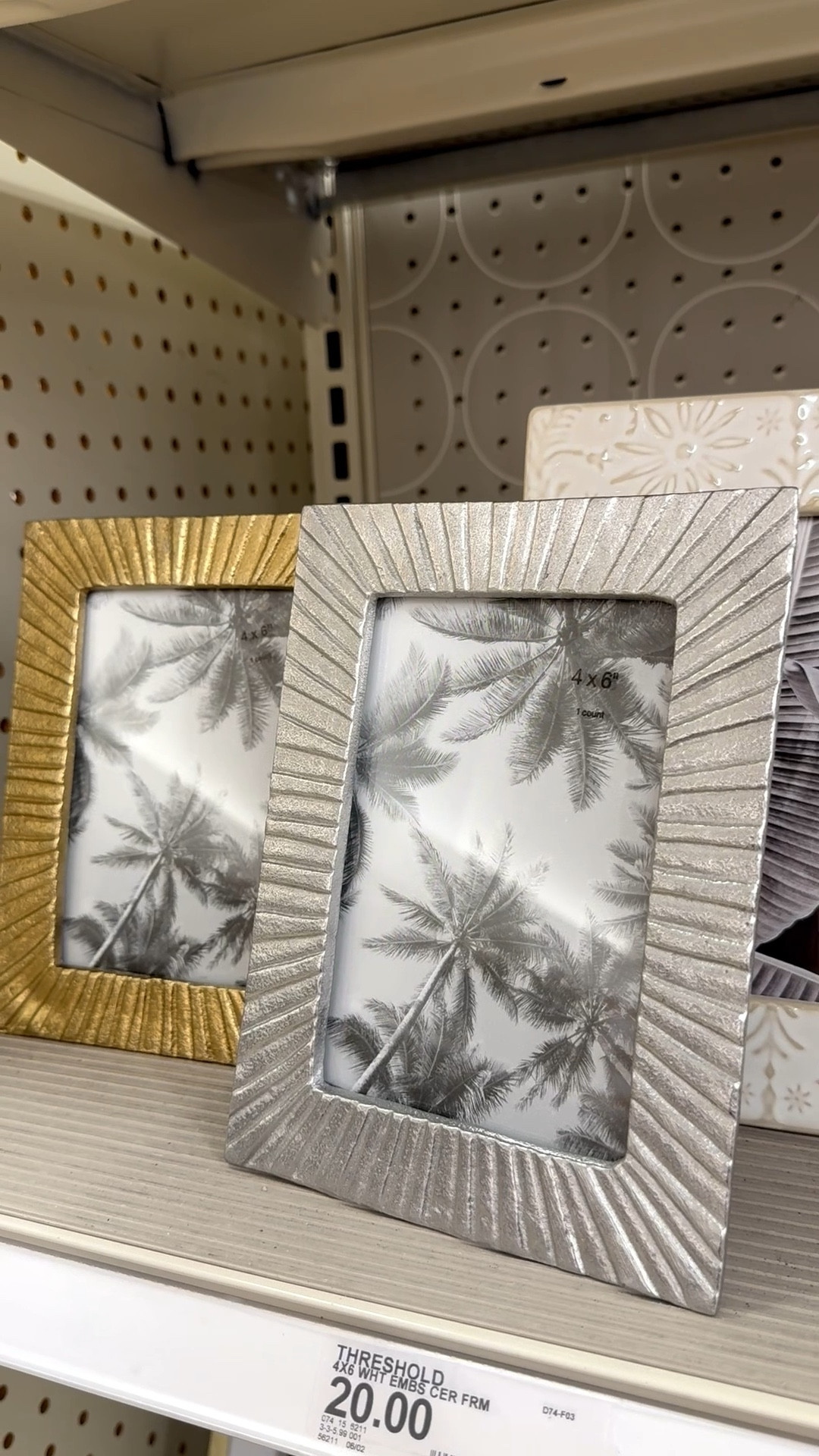 I’m loving these metal frames with a fun textured design around the openings. If you’re looking for the perfect frame for your fave holiday pics…these are pretty cute options! 🖼️ The easel backing allows them to be displayed either vertically or horizontally. 

And as a mosaic artist, I think they would be fun substrates for your art too…random strips of stained glass leaving some areas alone allowing the metal frames to peek through. Just a thought. ✨ For mosaic tips, tutorials + inspiration please visit my YouTube channel: YouTube.com/julieweilbacher. Follow @julieweilbacher on Instagram for all things mosaic art.

#brassframe #metalframe #tabletopframe #pictureframe #brassframe #goldframe #tableframe #entrywaydecor #coffeetabledecor #silverframe #hostessgift #silvermetalframe

#LTKHome #LTKFindsUnder50 #LTKGiftGuide