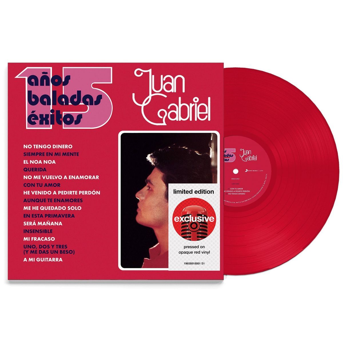 Juan Gabriel - 15 AÑOS BALADAS EXITOS (Target Exclusive, Vinyl) (LHM) | Target